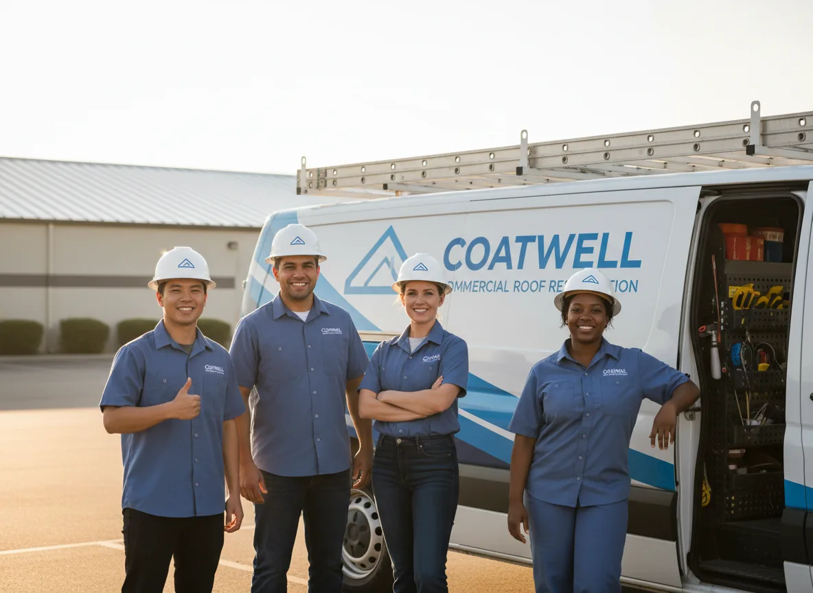 Commercial roof coating company in Clarks Mills, PA